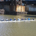 Women s 8 Coming Under Carter Road Bridge